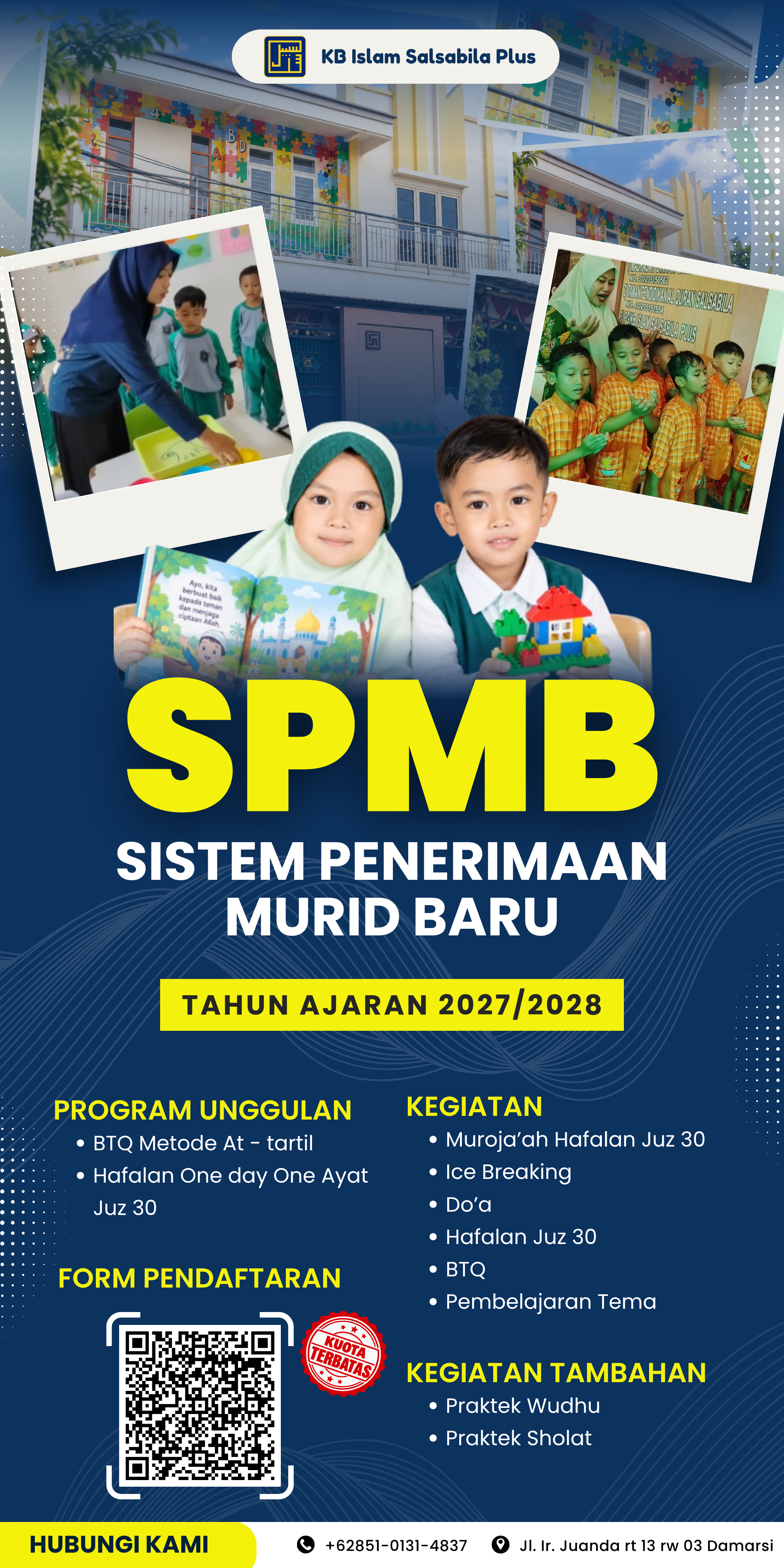 lego dan buku cerita anak di KB Islam Salsabila Plus